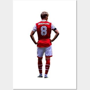 Back turned Martin Ødegaard Posters and Art